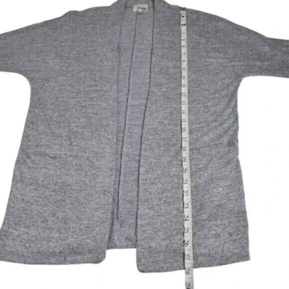 Aritzia Wilfred Free Zlata Gray Knit Open Front Cardigan Sweater Size XS - Picture 11 of 11